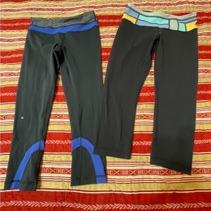Lululemon Capri Legging Bundle Size 6